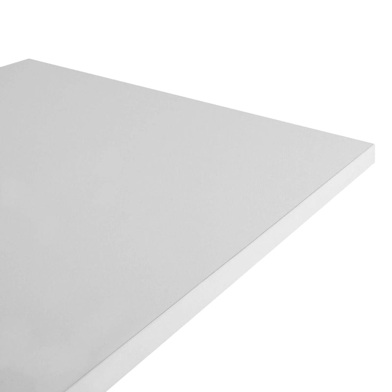 Table d'appoint ou table basse en S à 3 niveaux avec étagère de rangement - 52,6 cm (H) x 43,9 cm (L) x 37,8 cm (P)