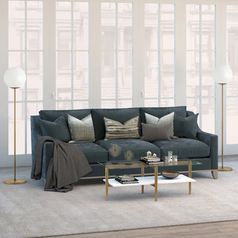 Table basse glamour du milieu du siècle