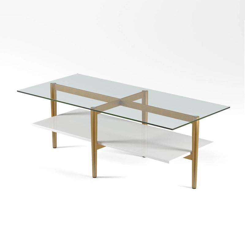 Table basse glamour du milieu du siècle