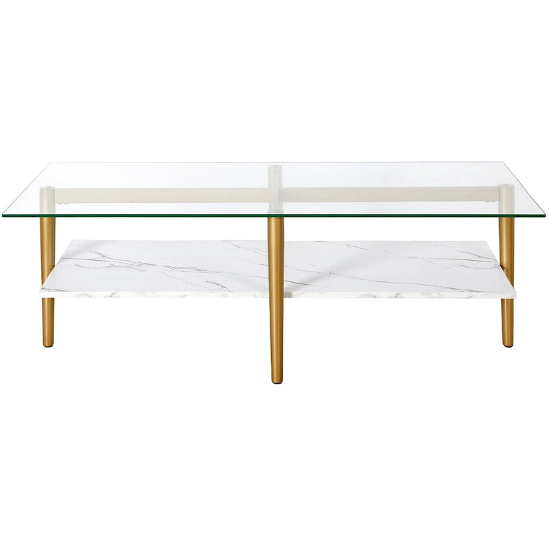 Table basse glamour du milieu du siècle