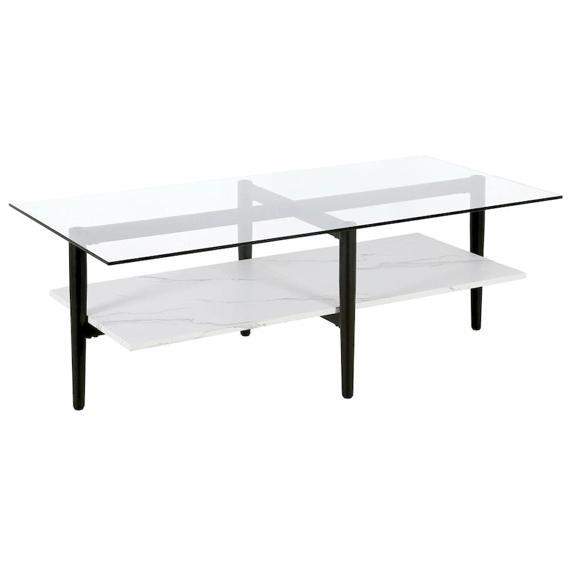Table basse glamour du milieu du siècle