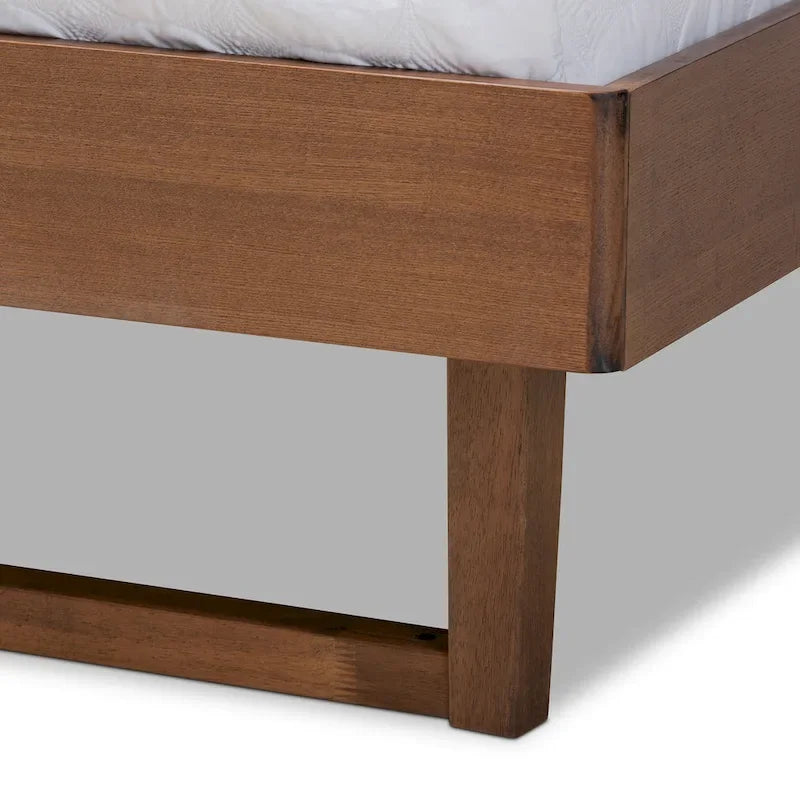 Lit plateforme Mid-Century Modern