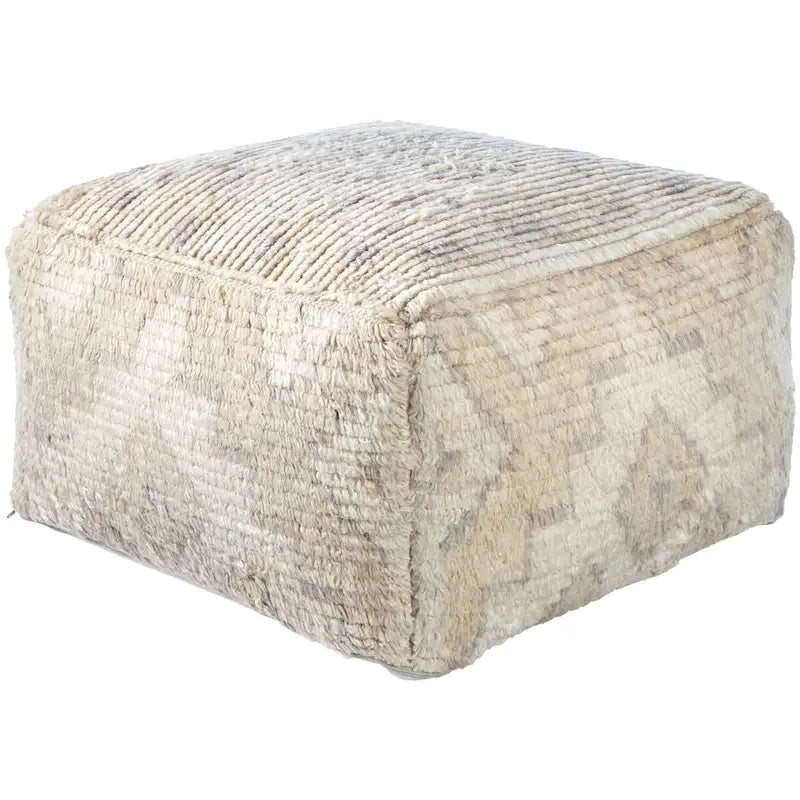 Pouf médaillon traditionnel
