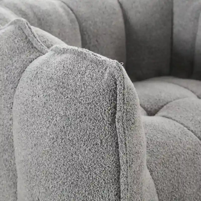 Fauteuils canapé pouf paresseux pour adultes avec ottoman