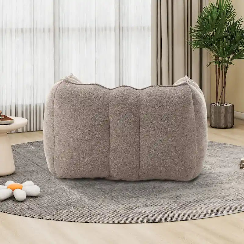 Fauteuils canapé pouf paresseux pour adultes avec ottoman