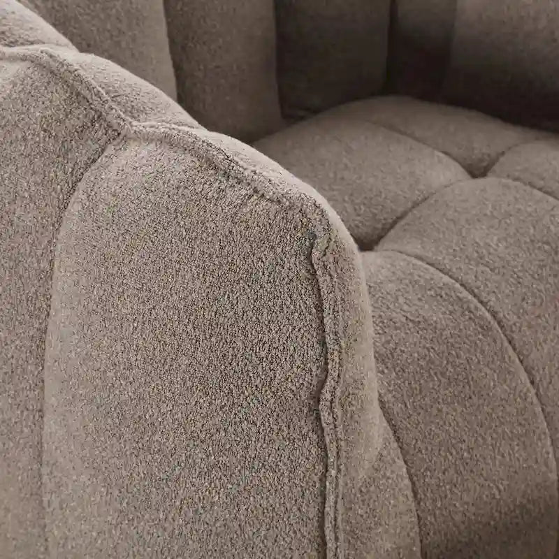 Fauteuils canapé pouf paresseux pour adultes avec ottoman