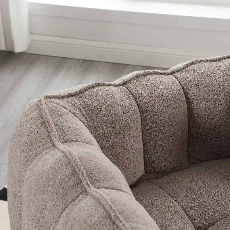 Fauteuils canapé pouf paresseux pour adultes avec ottoman