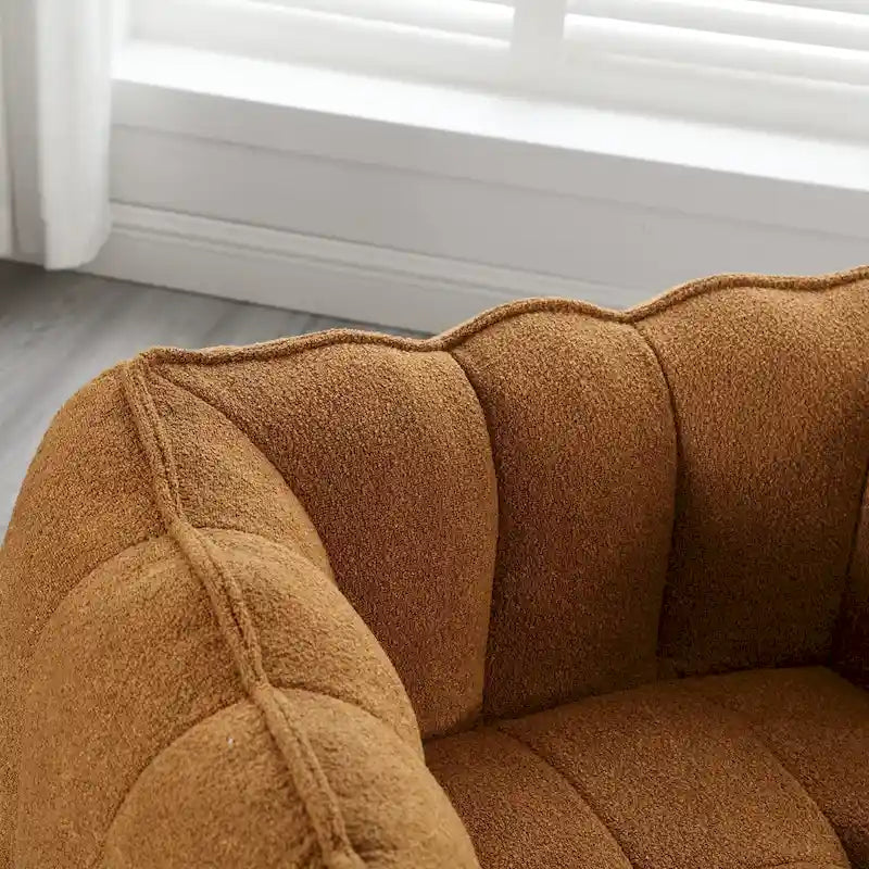 Fauteuils canapé pouf paresseux pour adultes avec ottoman